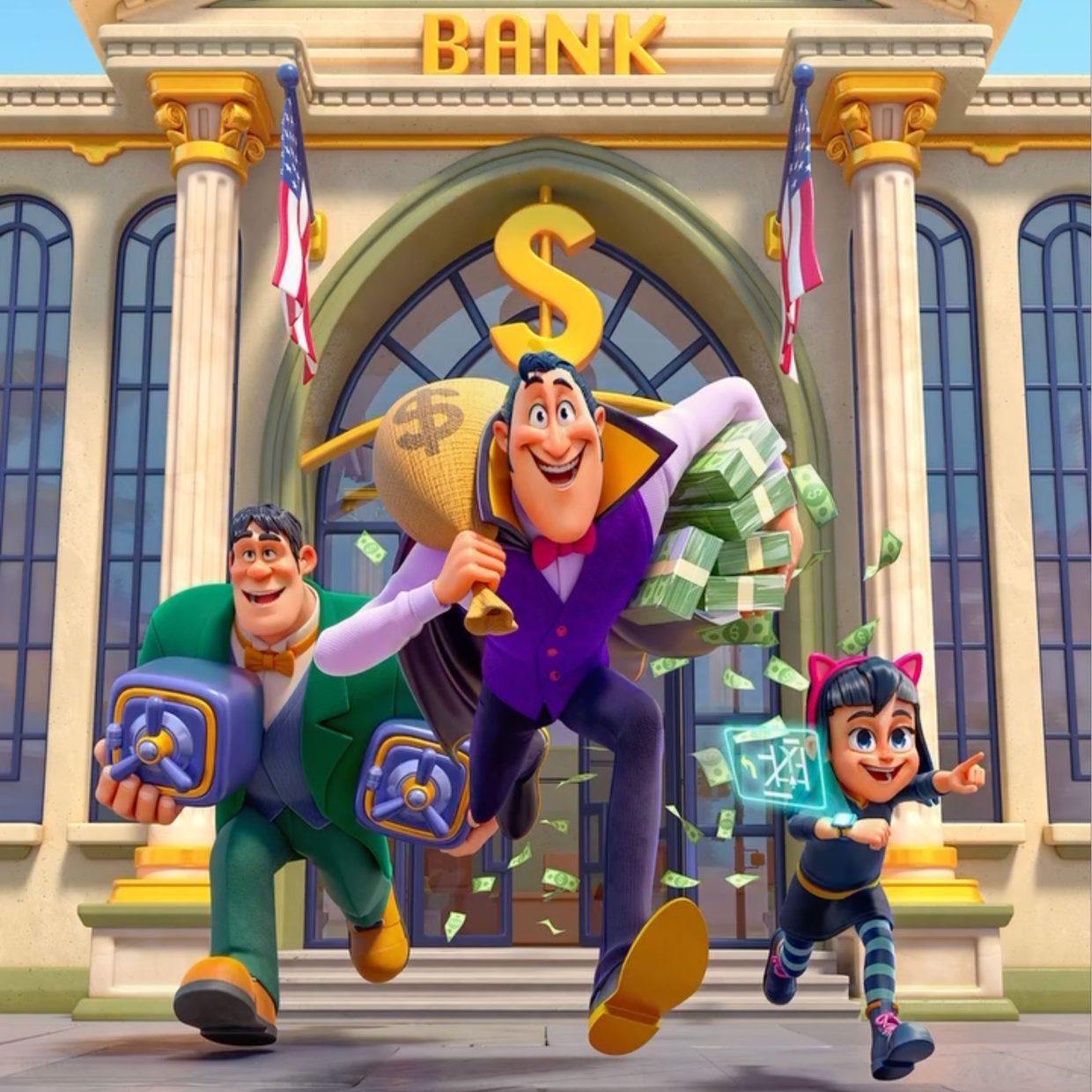 Exciting gameplay moment from Match Villains showing a high score