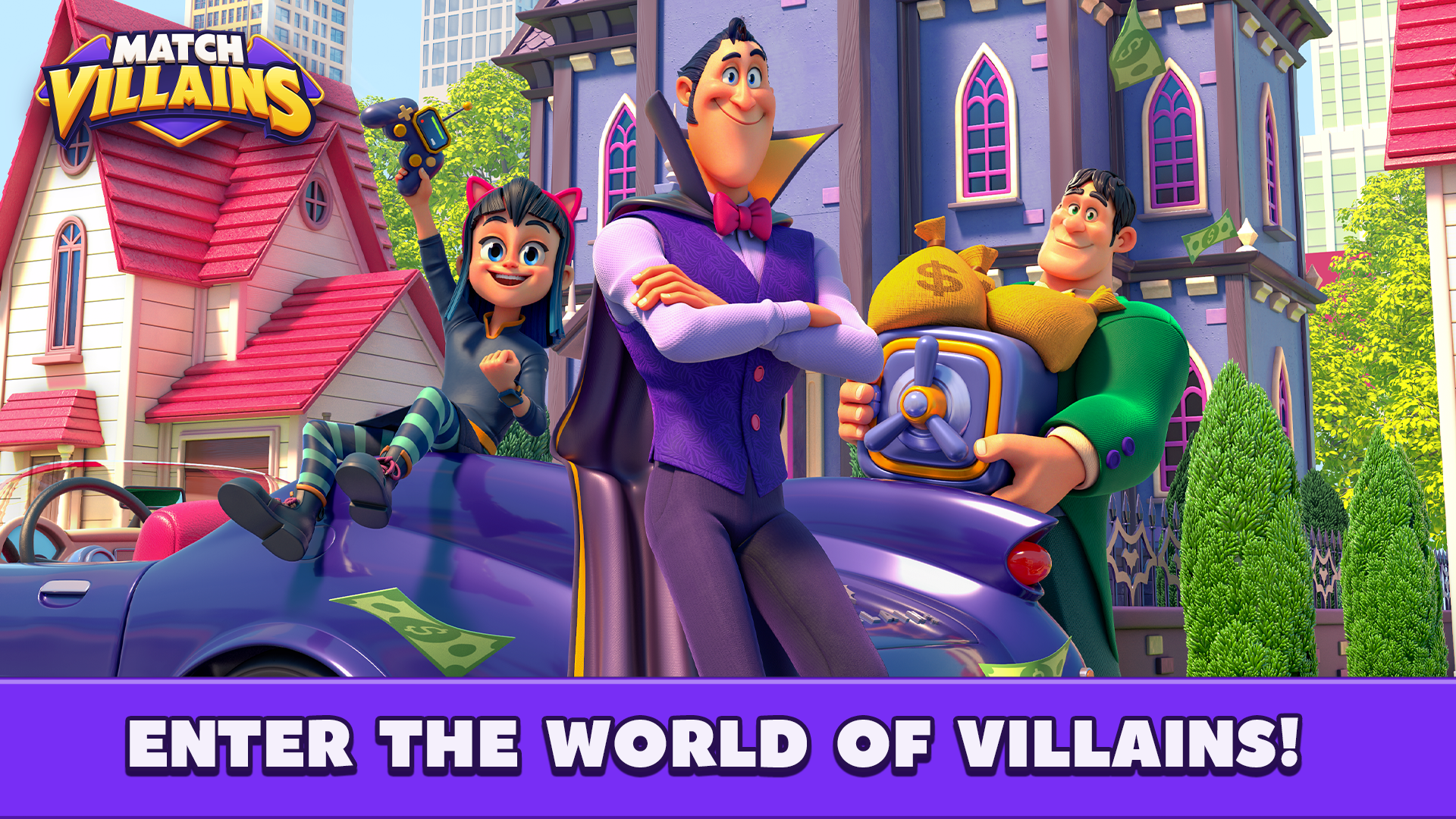 Heist themed background